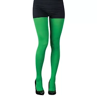 Opaque Tights - Green