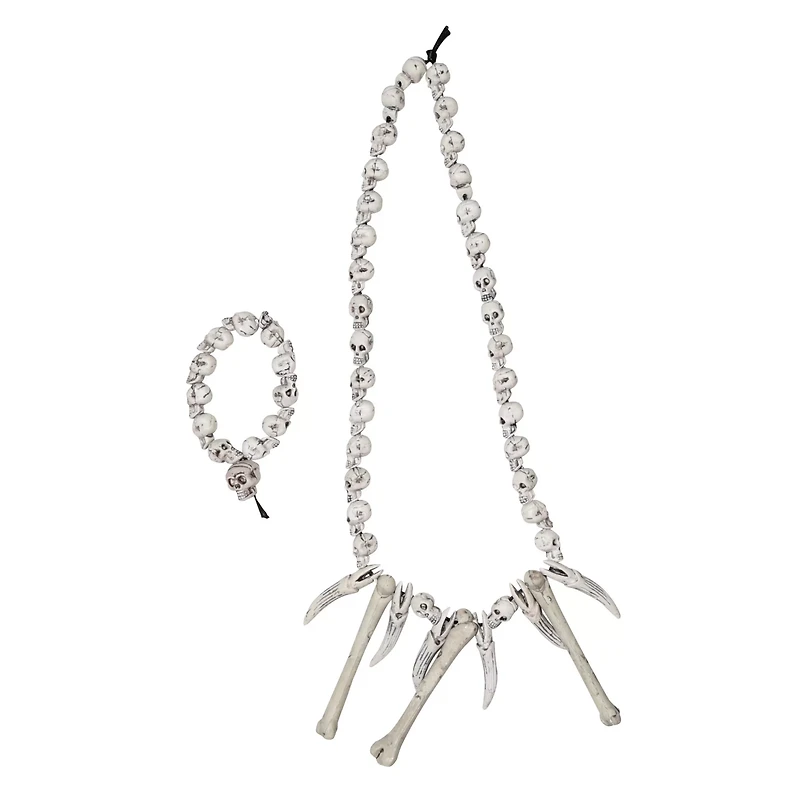 Skull Bone Jewelry Set