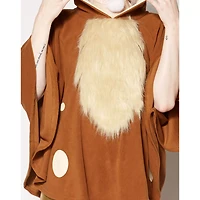 Adult Faux Fur Deer Poncho