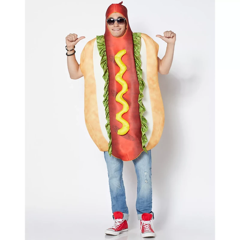 Adult Hotdog Costume