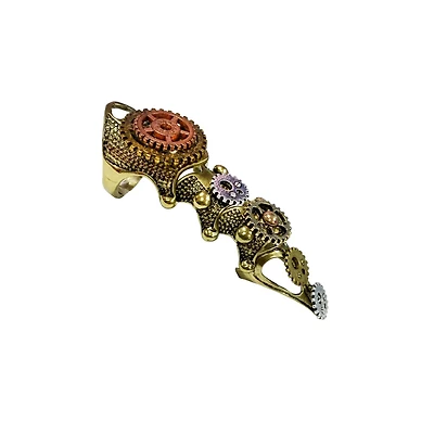 Steampunk Finger Armor Ring