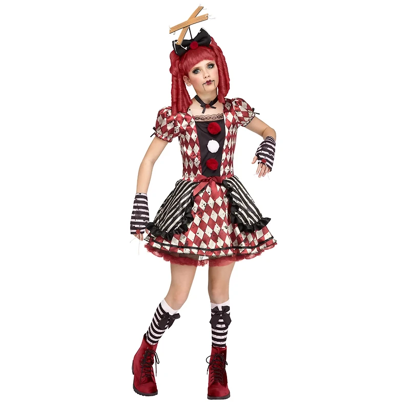 Kids Marionette Doll Costume