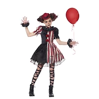 Kids Twisted Circus Clown Costume