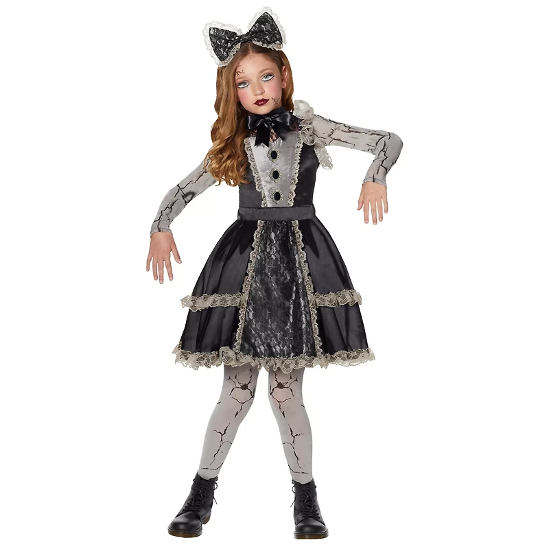 Kids Broken Doll Costume - The Signature Collection