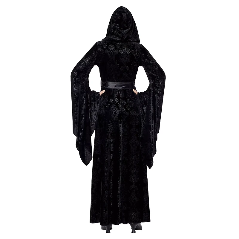 Velvet Hooded Robe