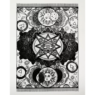 7 Ft Tarot Celestial Tablecloth
