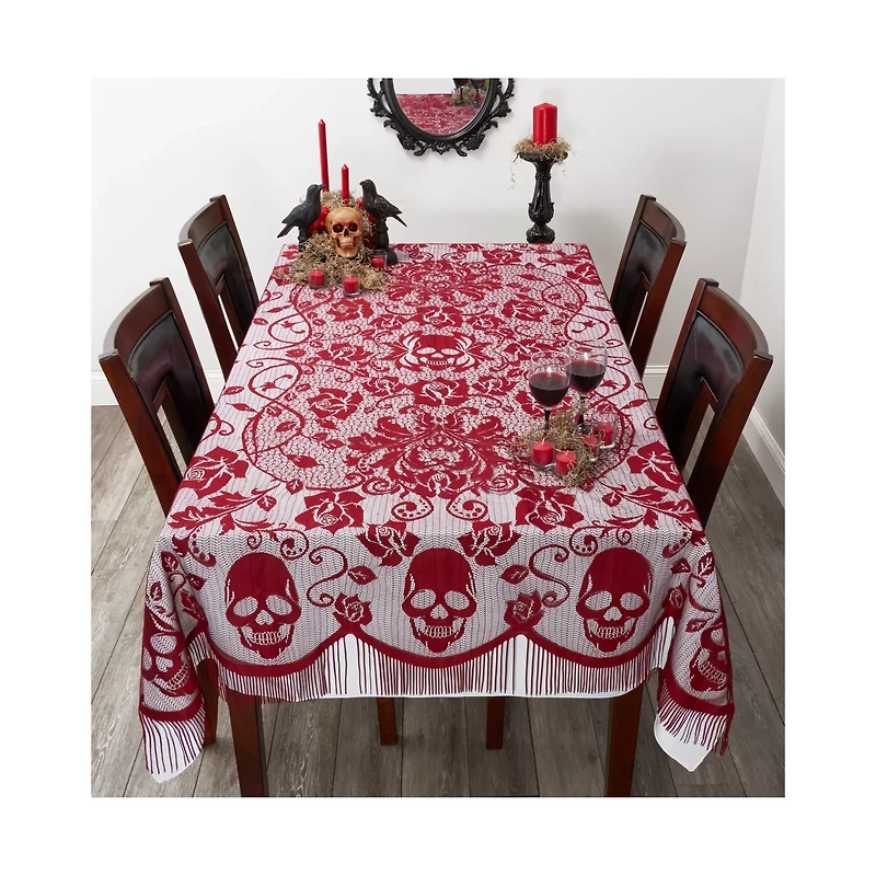 7 Ft Gothic Romance Tablecloth