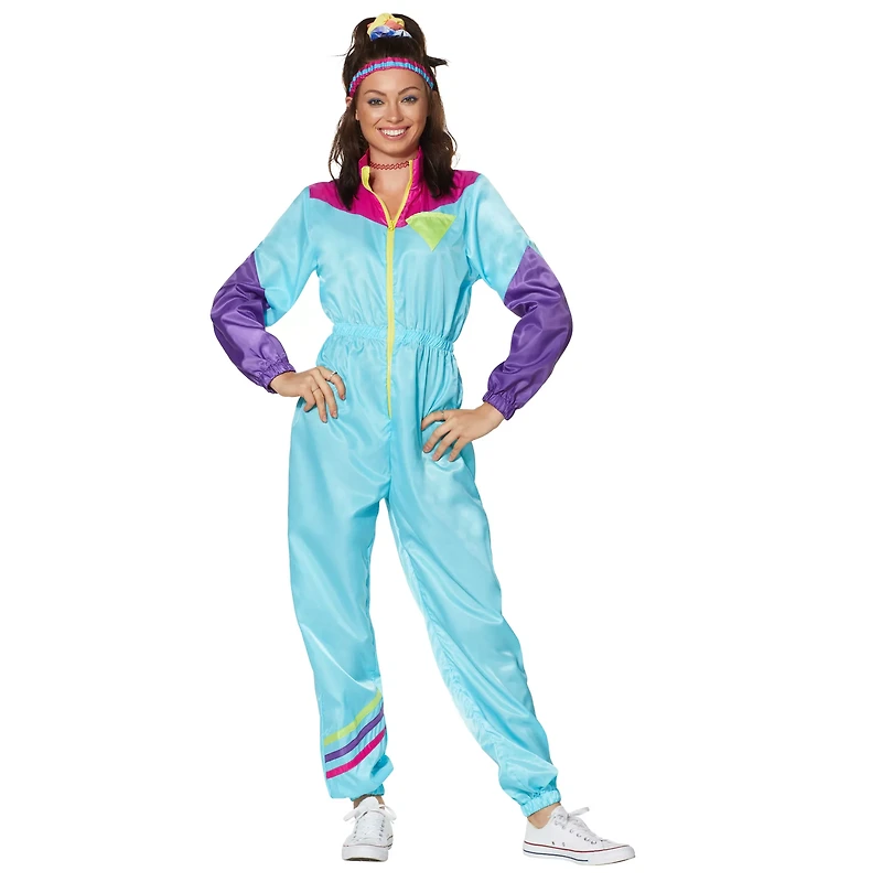 Adult '80s Workout Costume