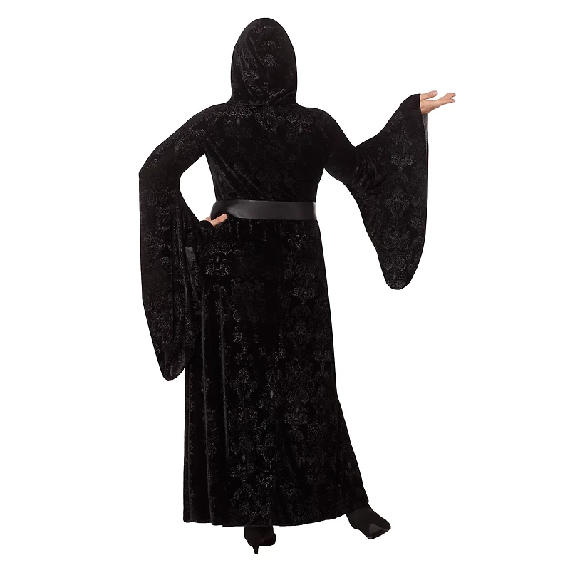 Velvet Hooded Robe