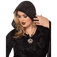 Velvet Hooded Robe