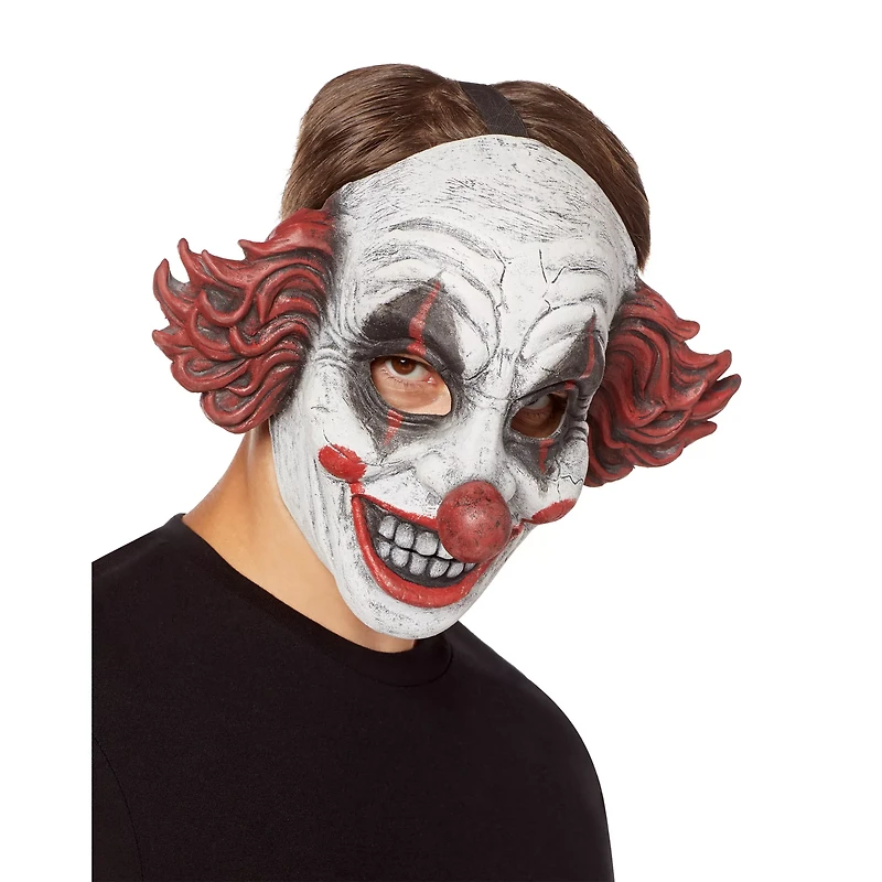 Happy Clown Half Mask