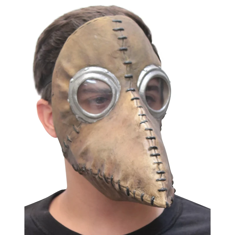 Brown Plague Doctor Half Mask