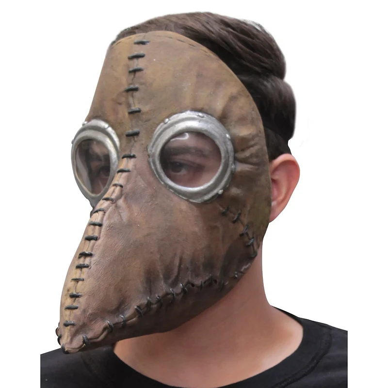 Brown Plague Doctor Half Mask