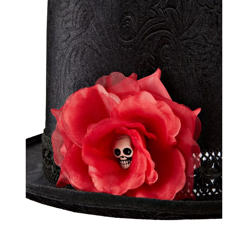 Sugar Skull Top Hat