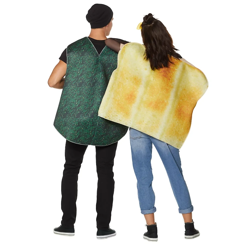 Adult Avocado and Toast Couples Costume