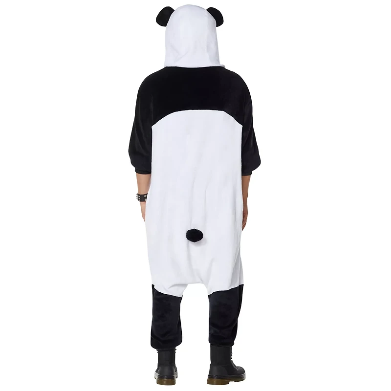Adult Panda Jumpsuit Costume