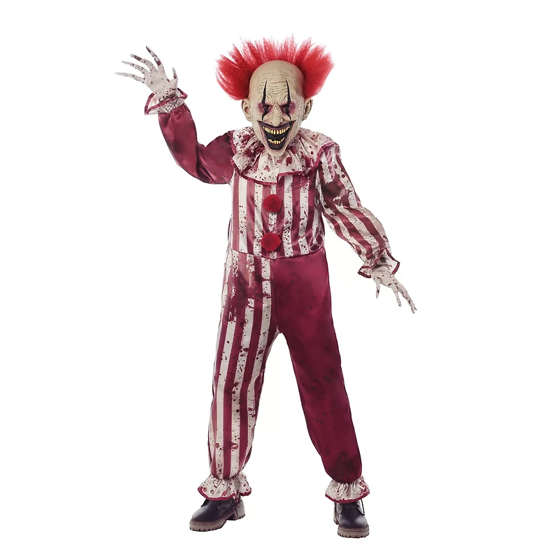 Kids Creepy Clown Costume