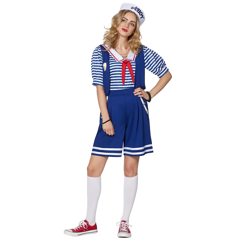 Adult Robin Scoops Ahoy Costume - Stranger Things