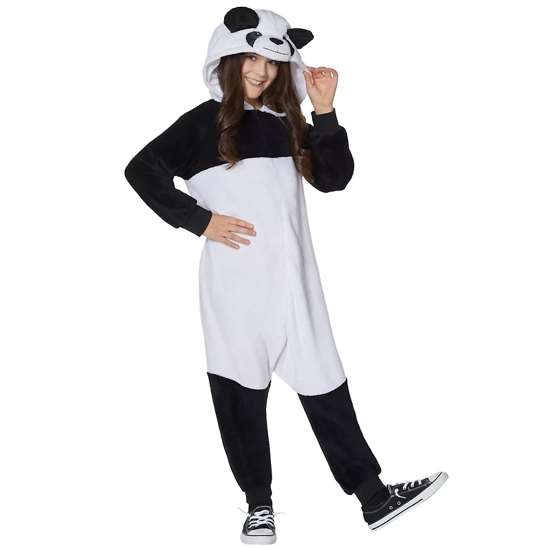 Kids Panda One-Piece Costume
