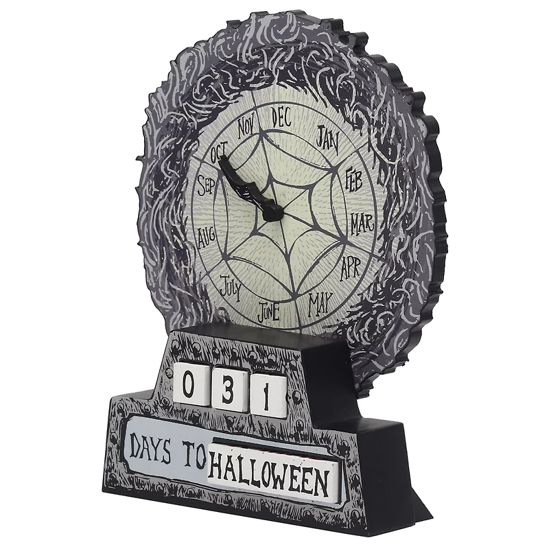 Wood Block X-Mas and Halloween Countdown - The Nightmare Before Christmas