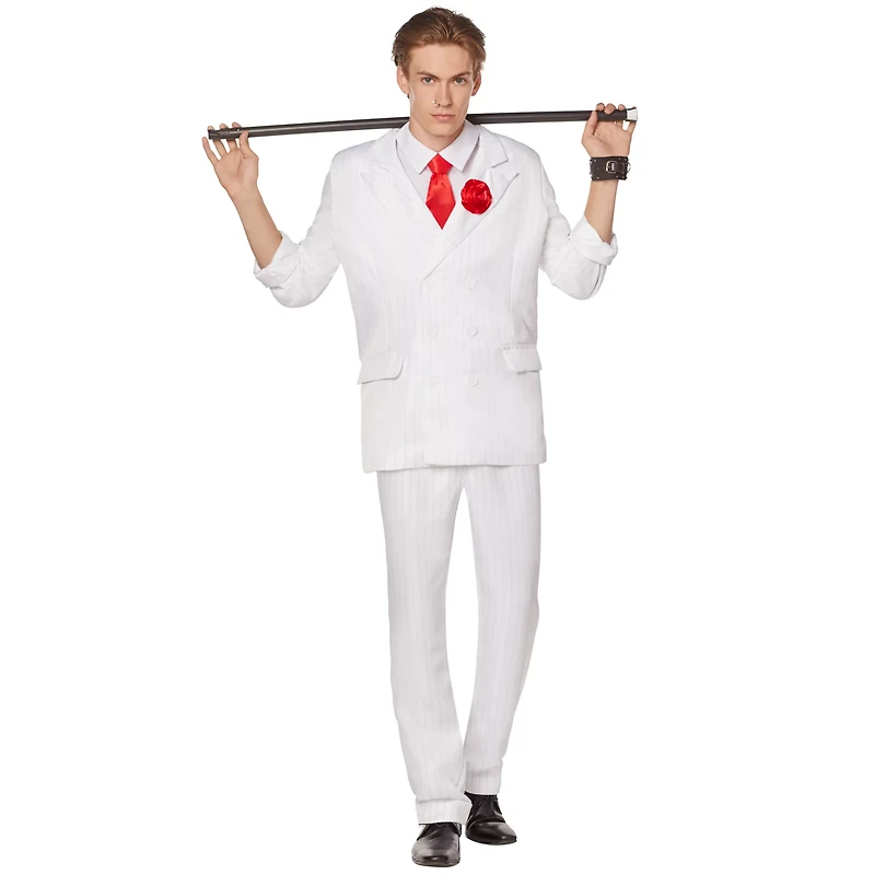 Adult White '20s Mobster Suit