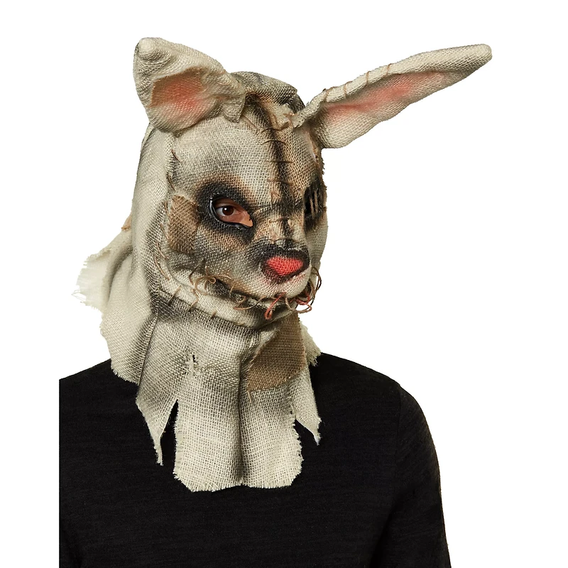 Moving Mouth Rabbit Scarecrow Full Mask