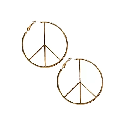Peace Sign Earrings