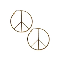 Peace Sign Earrings