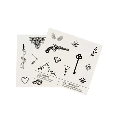 Mini Temporary Tattoos - 20 Pack