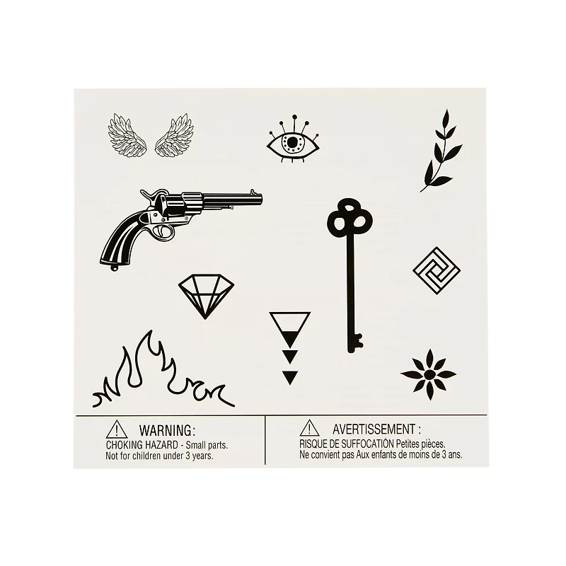 Mini Temporary Tattoos - 20 Pack