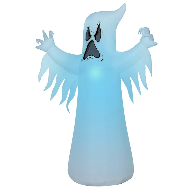 4 Ft Light-Up Ghost Inflatable Decoration