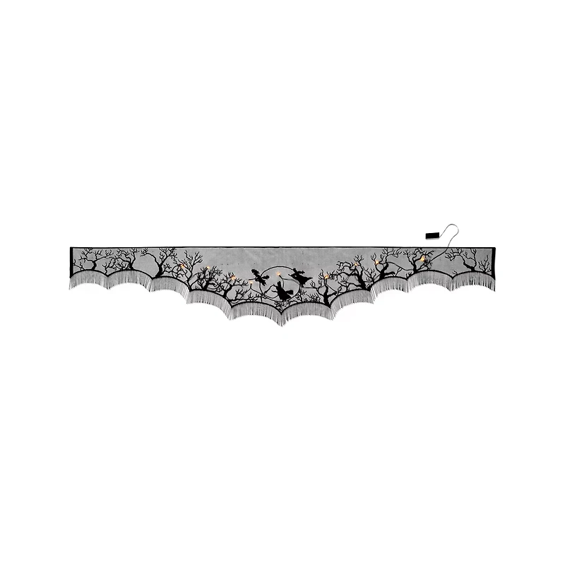 Light-Up LED Mantel Scarf - Hocus Pocus