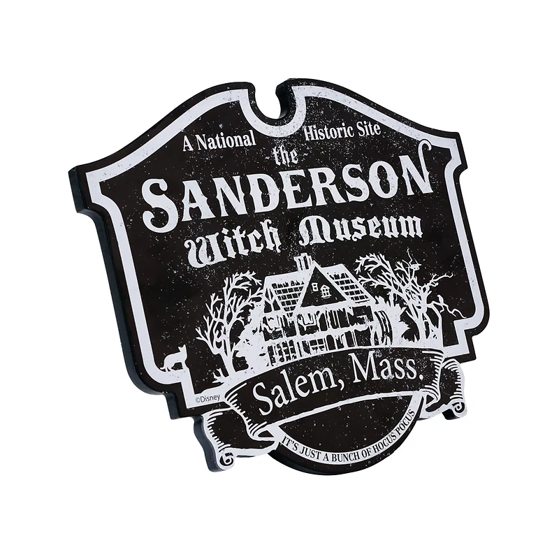 Sanderson Museum of Witchcraft Sign - Hocus Pocus
