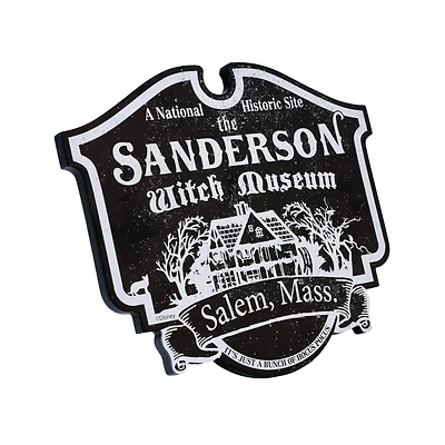 Sanderson Museum of Witchcraft Sign - Hocus Pocus