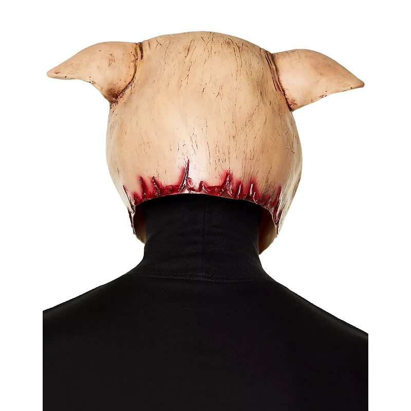 Severed Pig Head Full Mask
