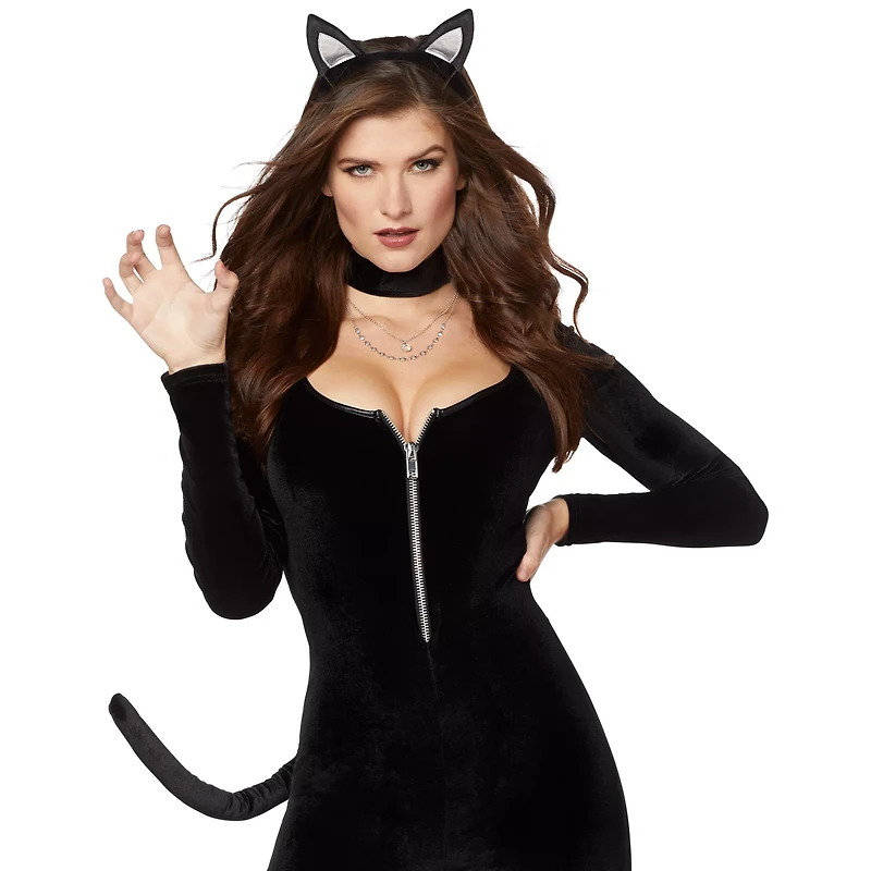 Adult Fierce Feline Catsuit Costume