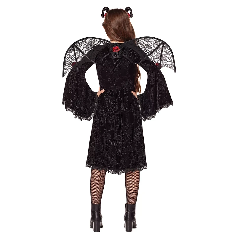 Kids Gothic Devil Costume
