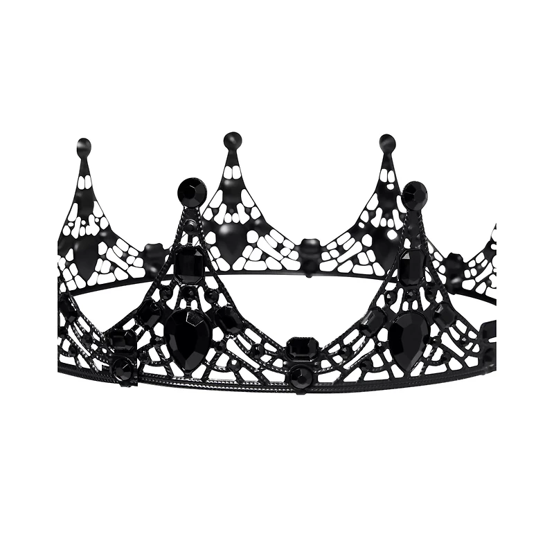 Black Skeleton Crown