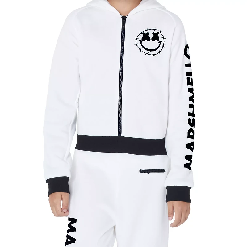 Kids Marshmello Logo Jumpsuit Costume