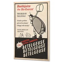 Advertisement Beetlejuice Sign