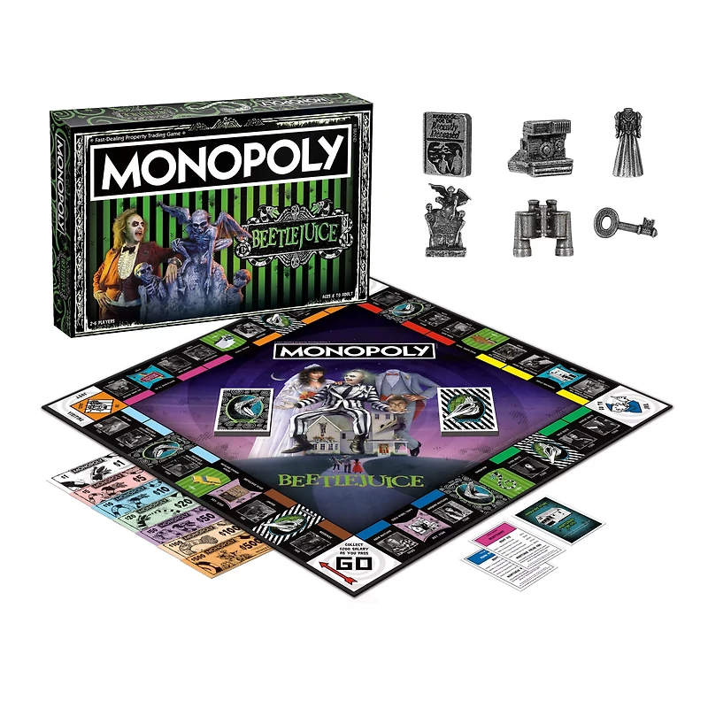 Beetlejuice Monopoly Board Game