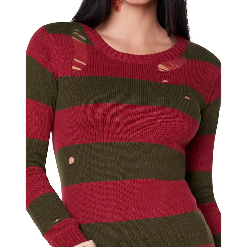 Adult Freddy Krueger Sweater Dress - A Nightmare on Elm Street