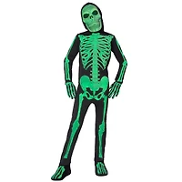 Kids Glow Skeleton Costume
