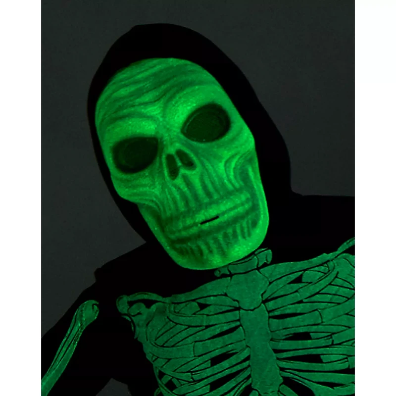 Kids Glow Skeleton Costume