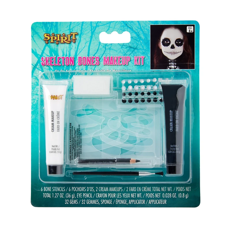 Kids Skeleton Makeup Kit