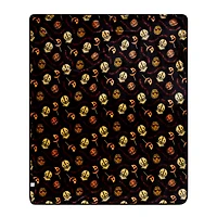 Sam Reversible Fleece Blanket - Trick 'r Treat