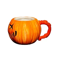 Molded Pumpkin Coffee Mug 30 oz. - Trick 'r Treat