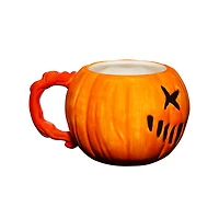 Molded Pumpkin Coffee Mug 30 oz. - Trick 'r Treat