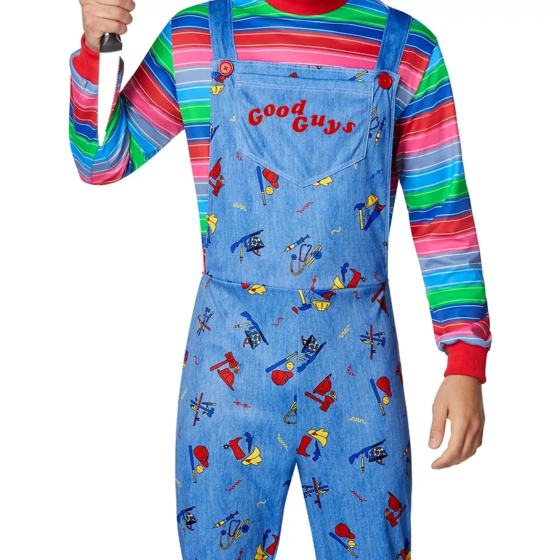 Adult Chucky Plus Size Costume - Seed of Chucky