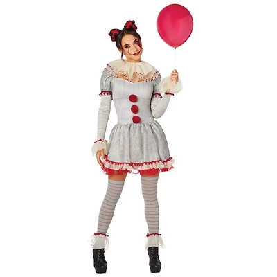 Adult Pennywise Clown Dress Costume - It: Chapter Two